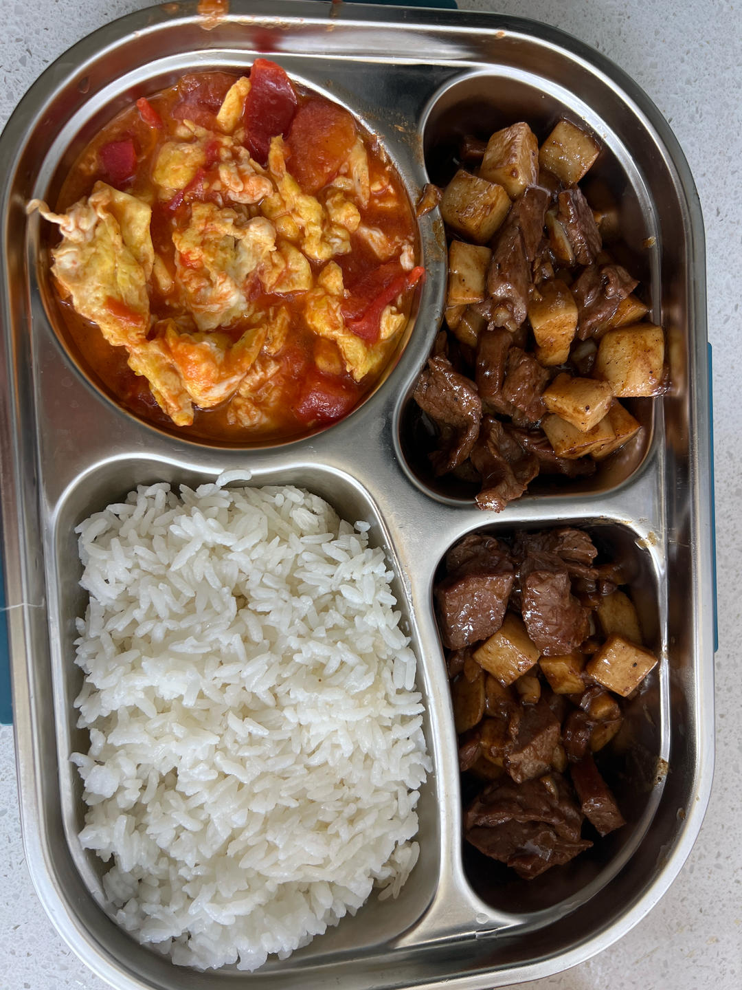黑椒杏鲍菇牛肉粒