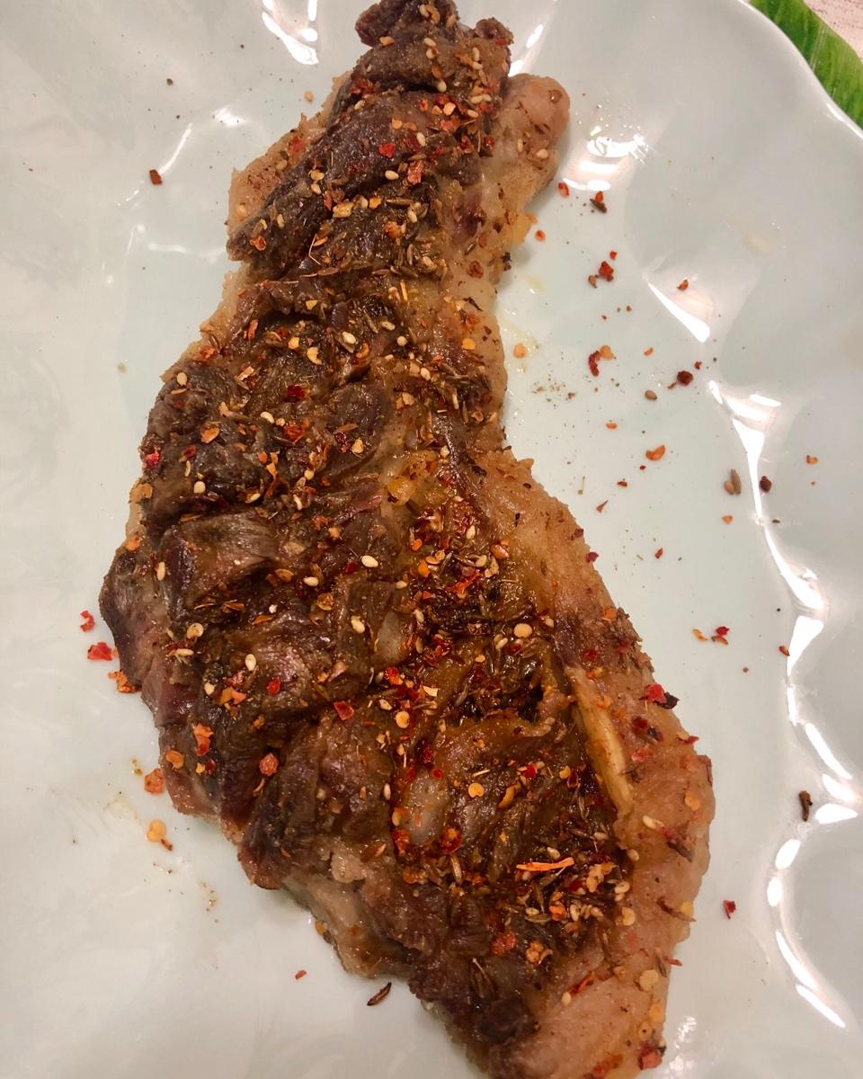 地道蒙餐：烤羊排(家用烤箱版)