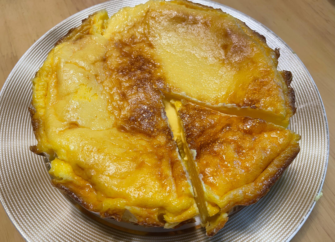 不需要奶油奶酪的巴斯克芝士蛋糕！——芝士片版蛋糕（四）