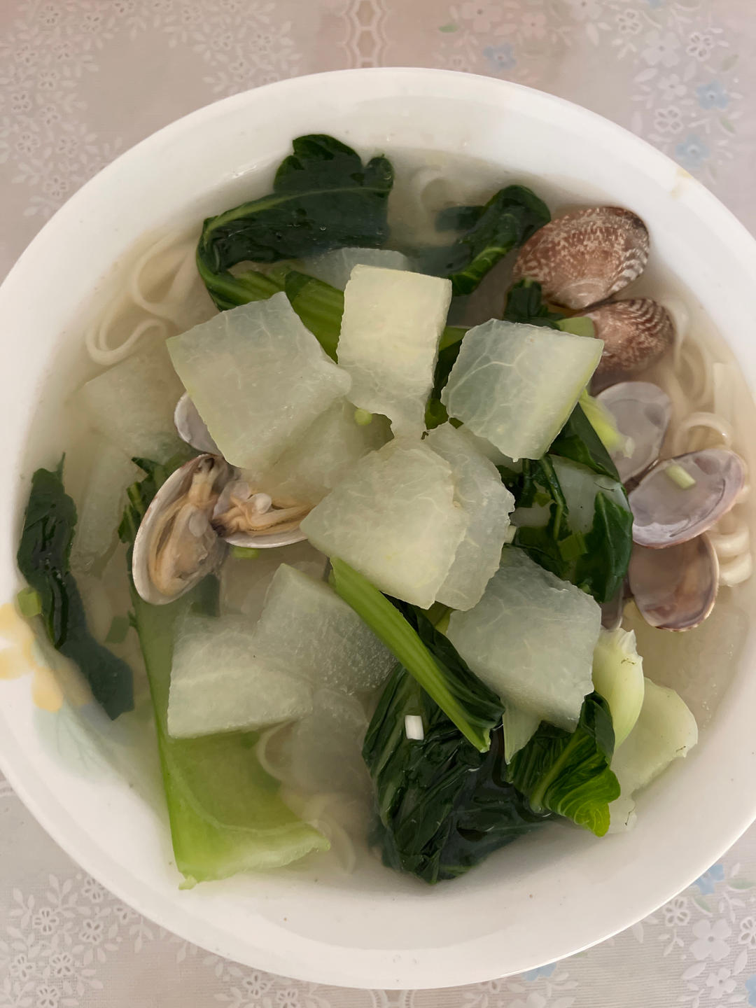 蛤蜊冬瓜汤～青岛小海鲜做法