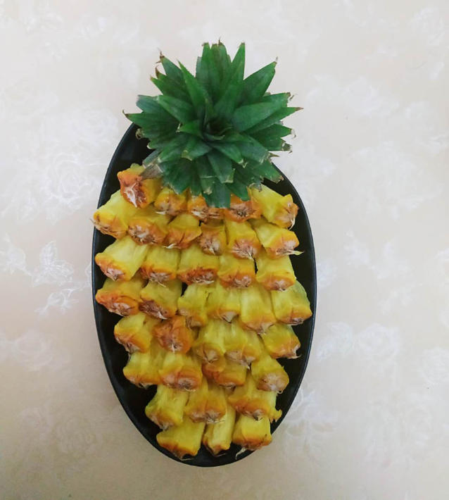 高大上的手撕菠萝