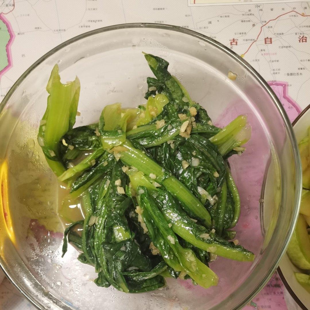蒜蓉油麦菜（蚝油）