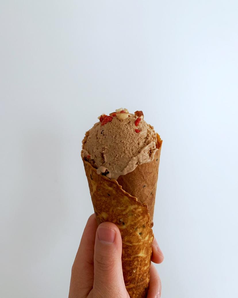 肚子咕叽咕叽做的鸡蛋卷 脆皮蛋筒 冰淇淋绝配脆脆脆 无黄油不打发