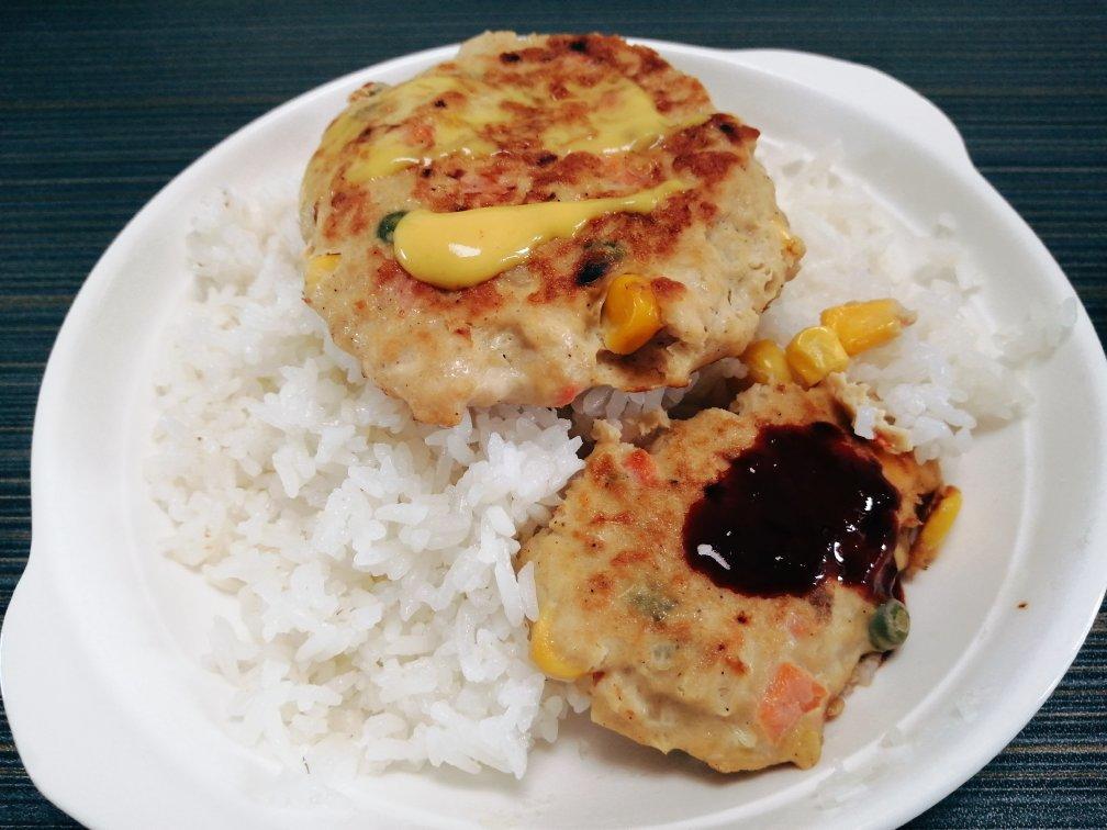 减脂鸡胸肉饼