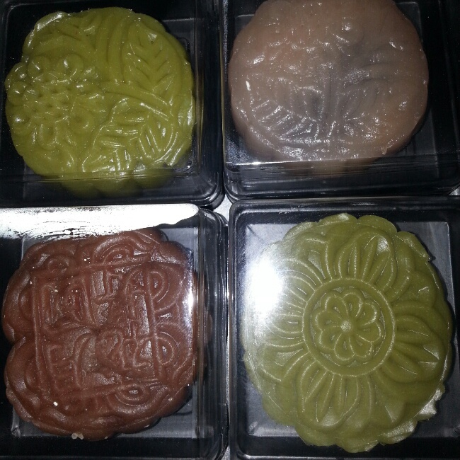 四色冰皮月饼