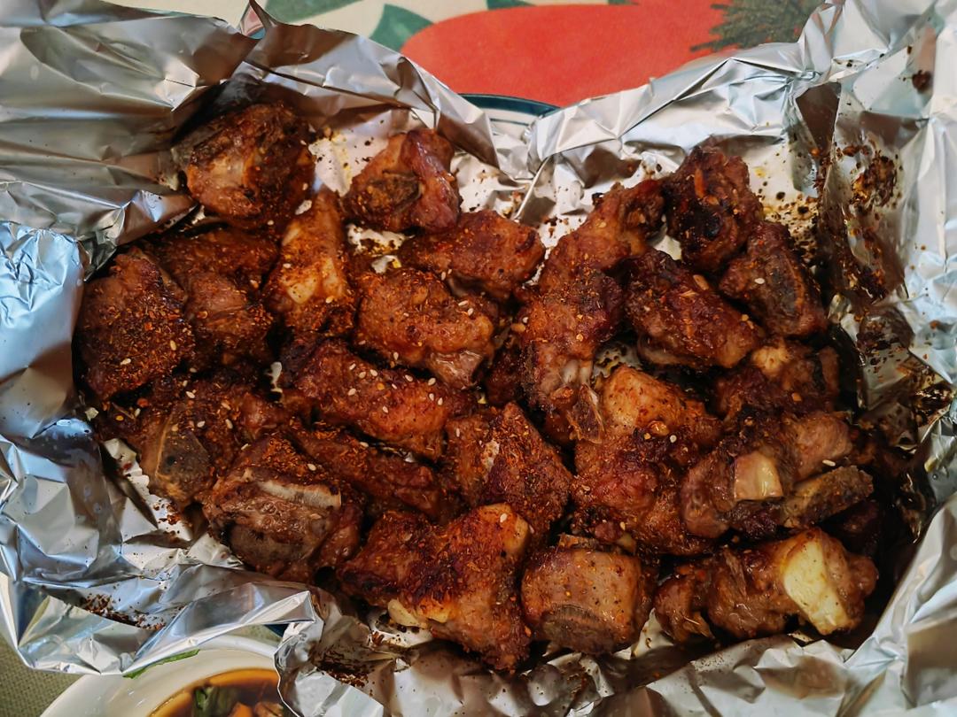 蒜香烤排骨（烤箱版）