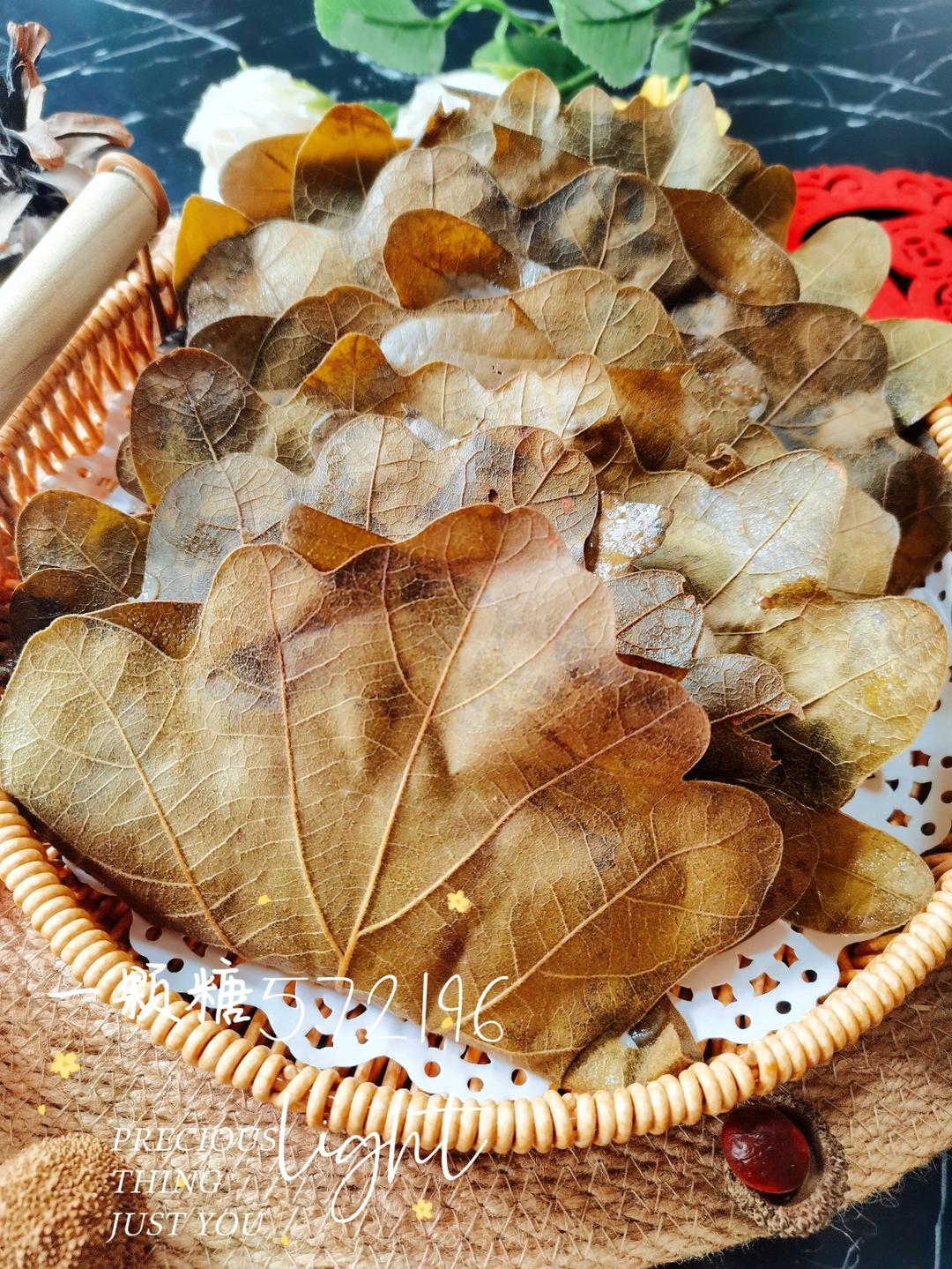 东北传统美食༄「桲椤叶饼」༄🤤🤤🤤