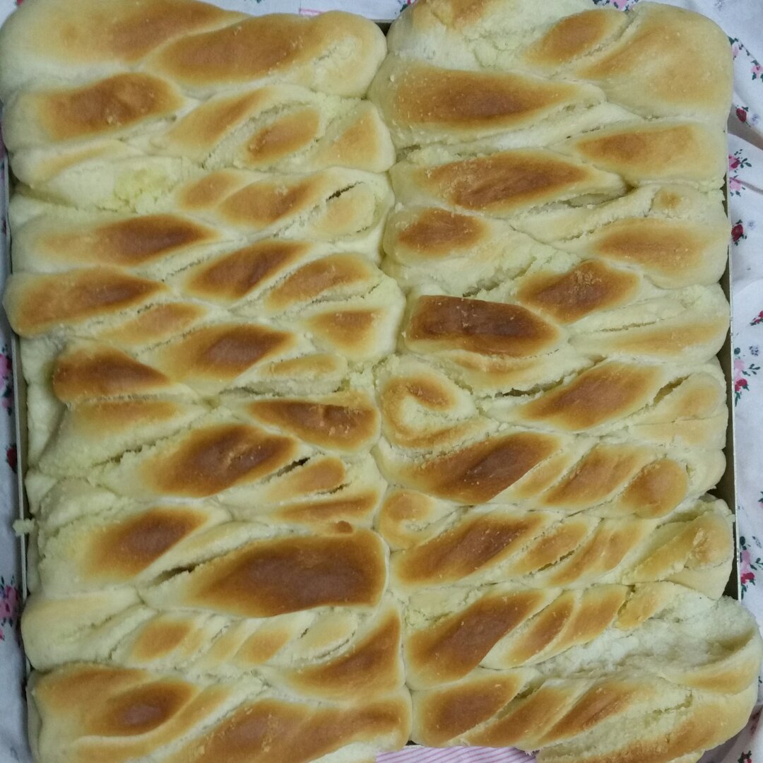 零基础造型-椰蓉小排包 #皮黑森林#