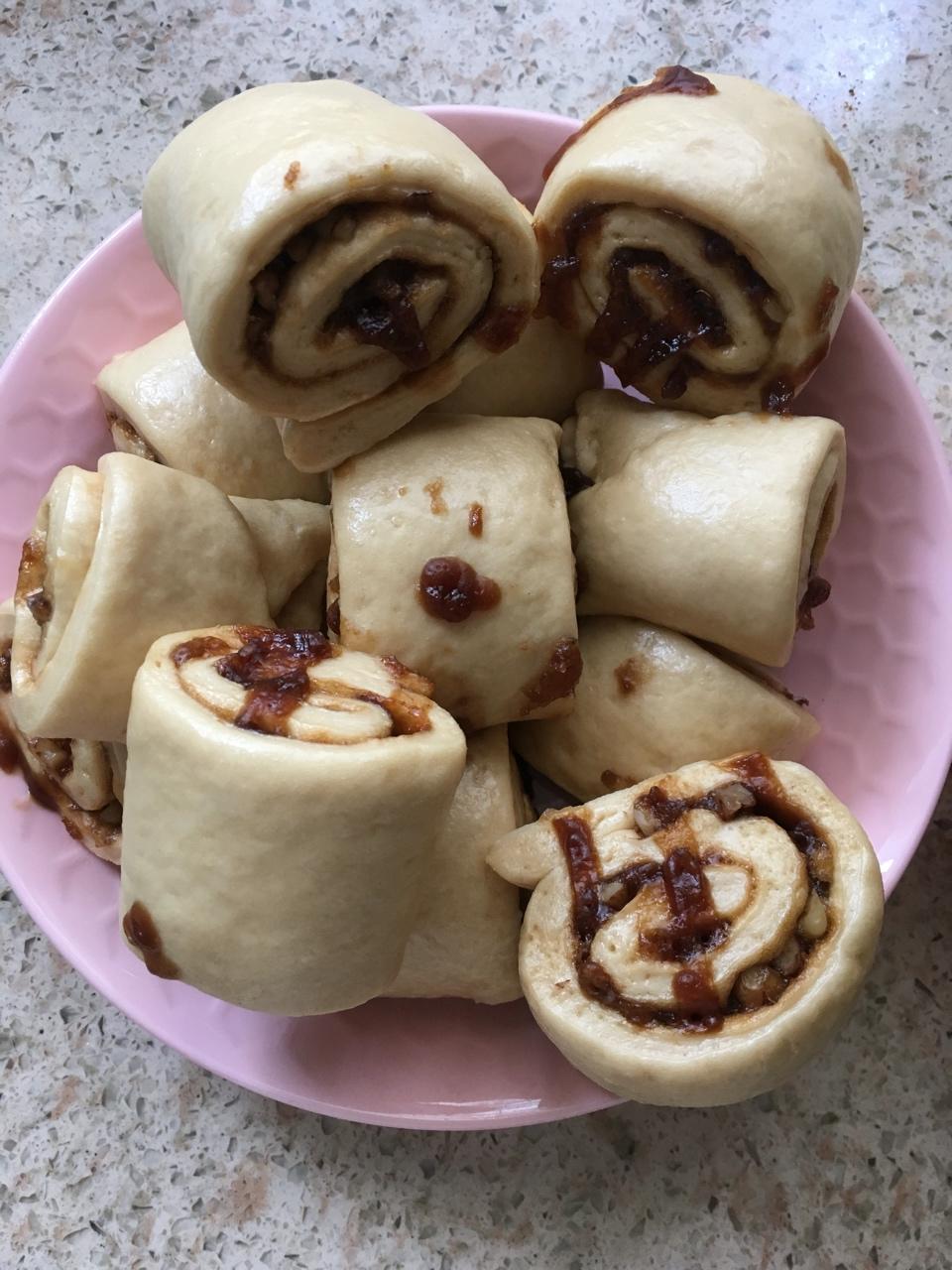 奶香红糖馒头