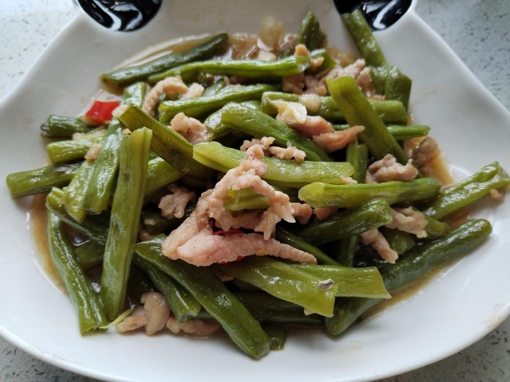 四季豆炒肉