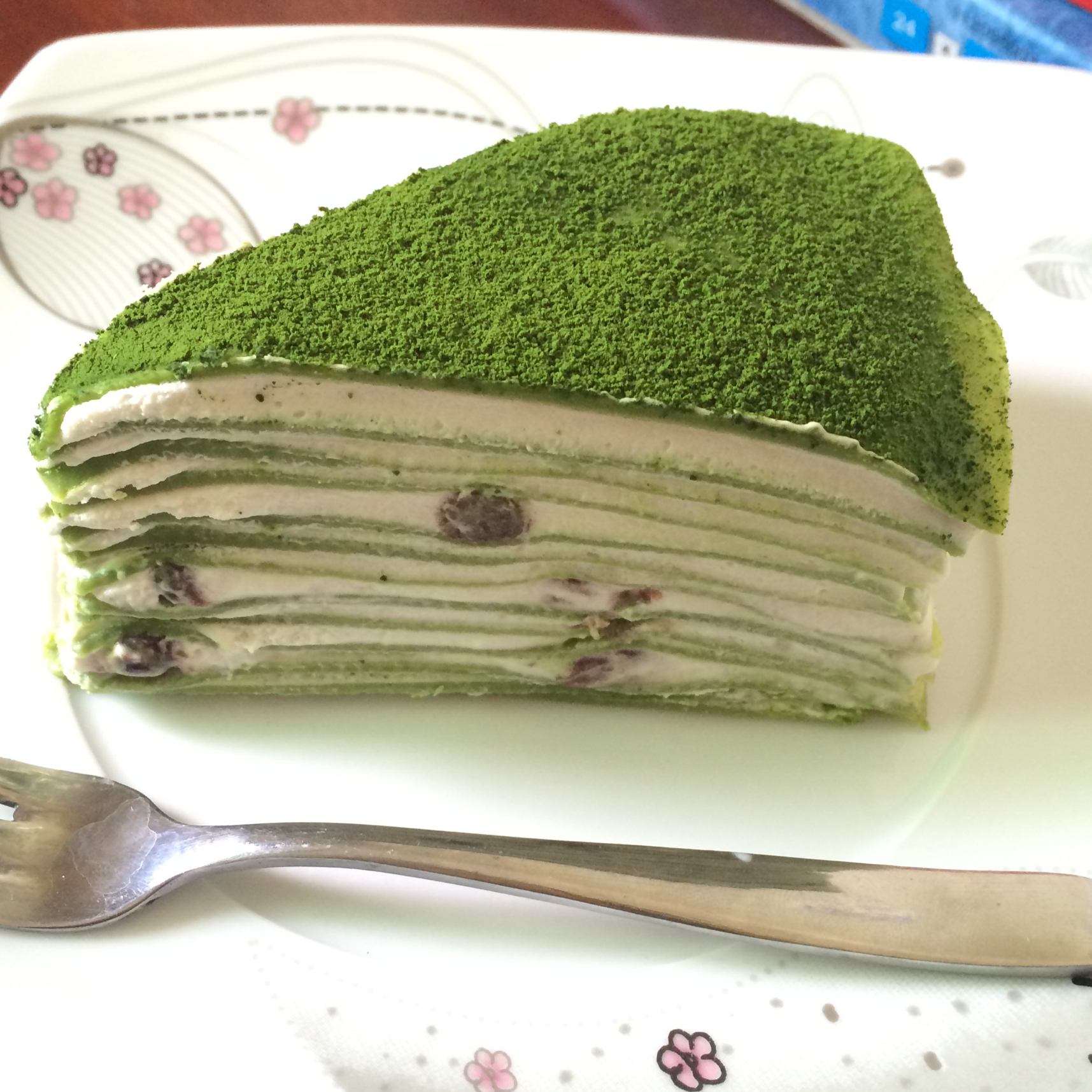 抹茶千层蛋糕（转自Amanda的曼食慢语）