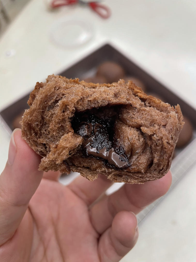 巧克力蔓越莓软欧