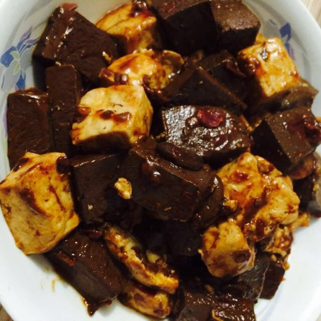 鸳鸯豆腐——口感滑嫩，味道超好哦