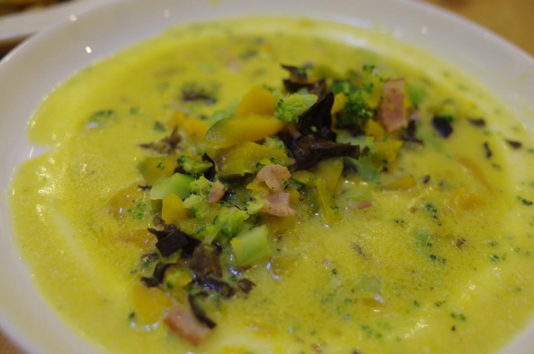 培根西兰花焗南瓜