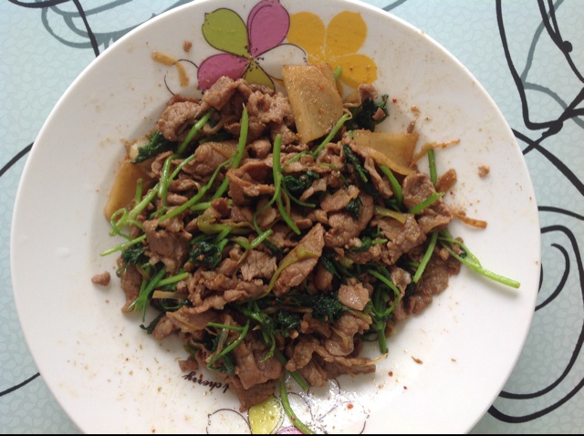 孜然羊肉片
