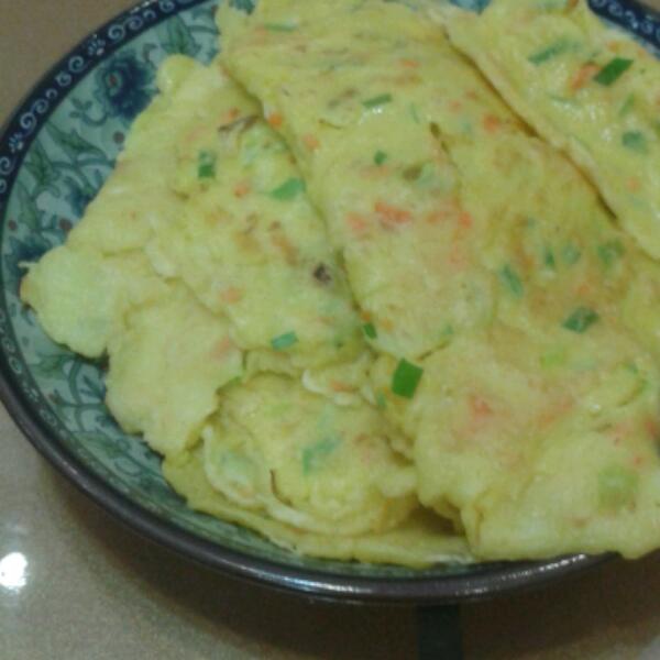 葱花鸡蛋饼
