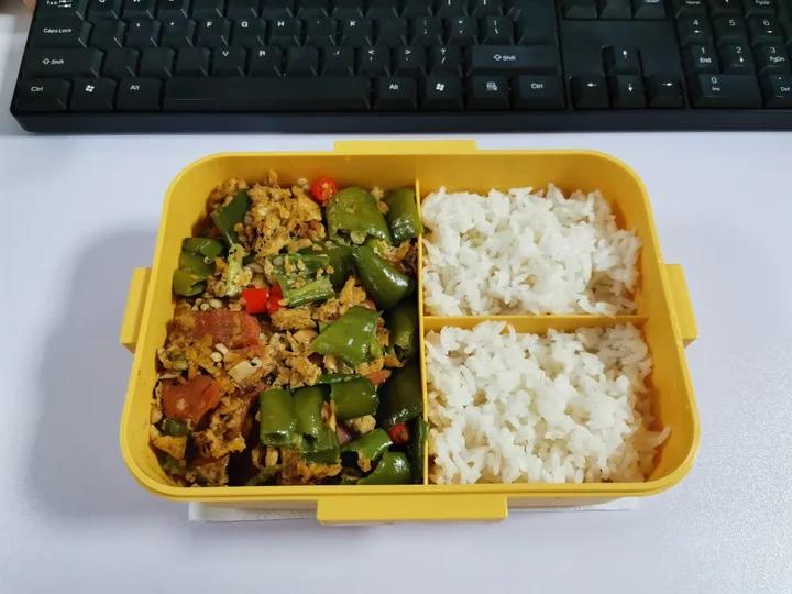 💥简单快手家常菜！青椒火腿炒鸡蛋