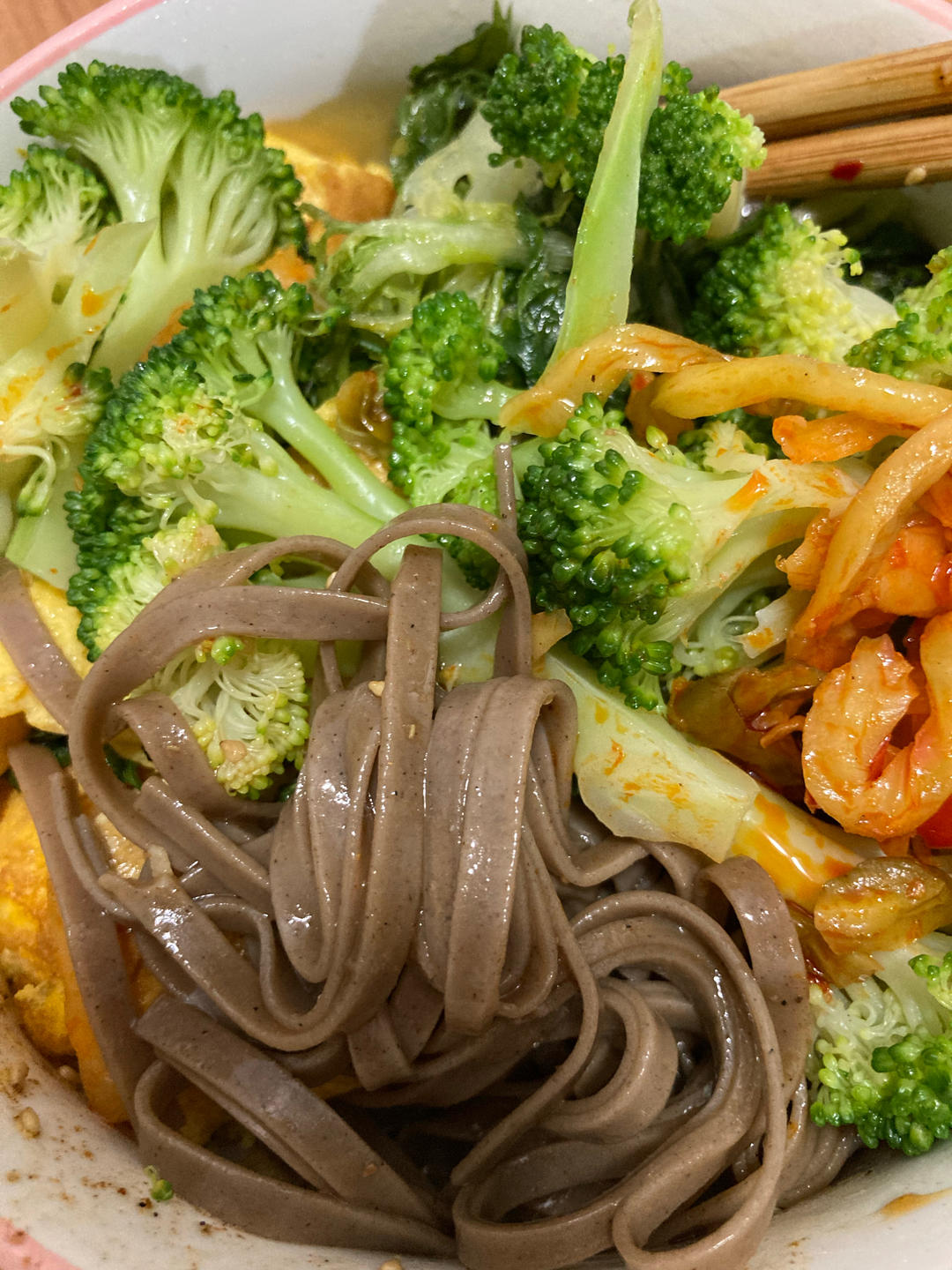 快手减脂餐❗️爆好吃的凉拌鸡丝荞麦面