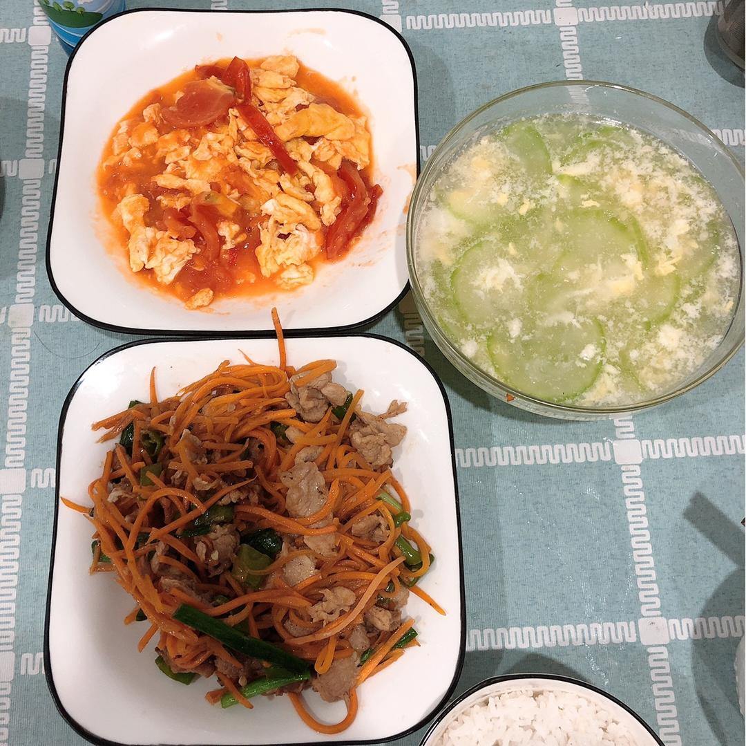 番茄鸡蛋炒饭