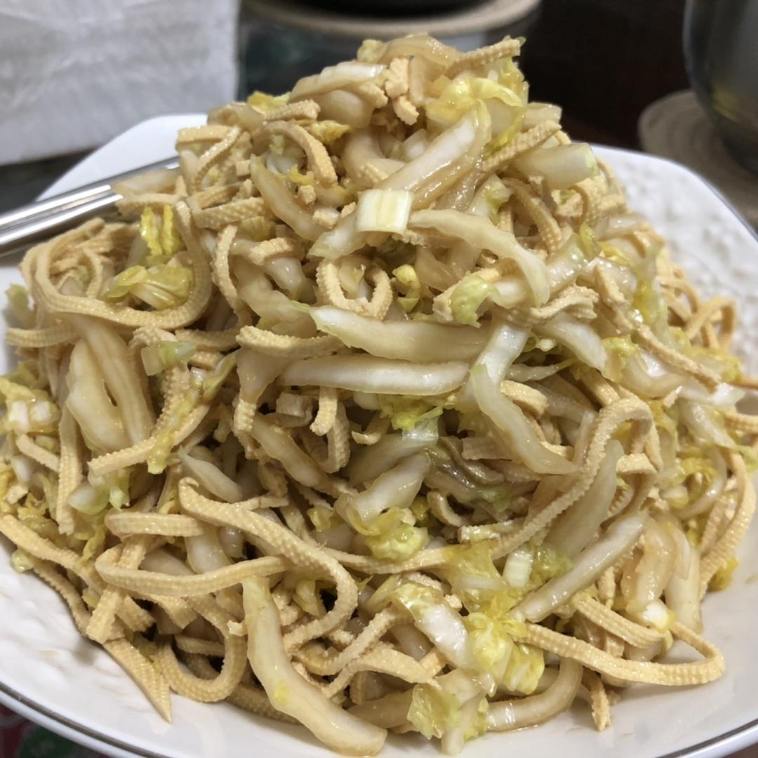 【健康三餐】白菜拌豆腐丝