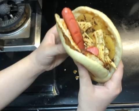 不太正宗的土豆片夹馍的做法