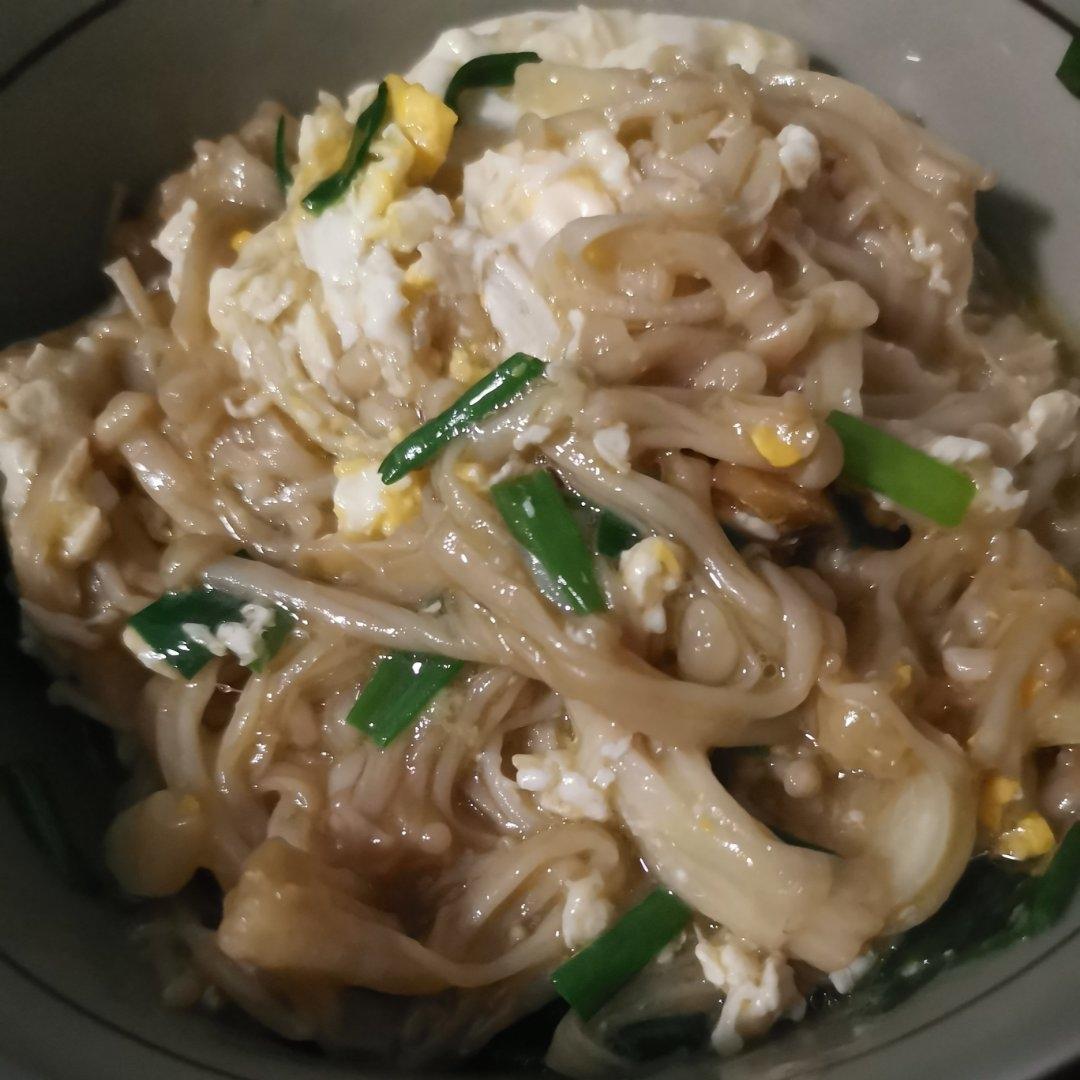 超下饭的炒金针菇！！