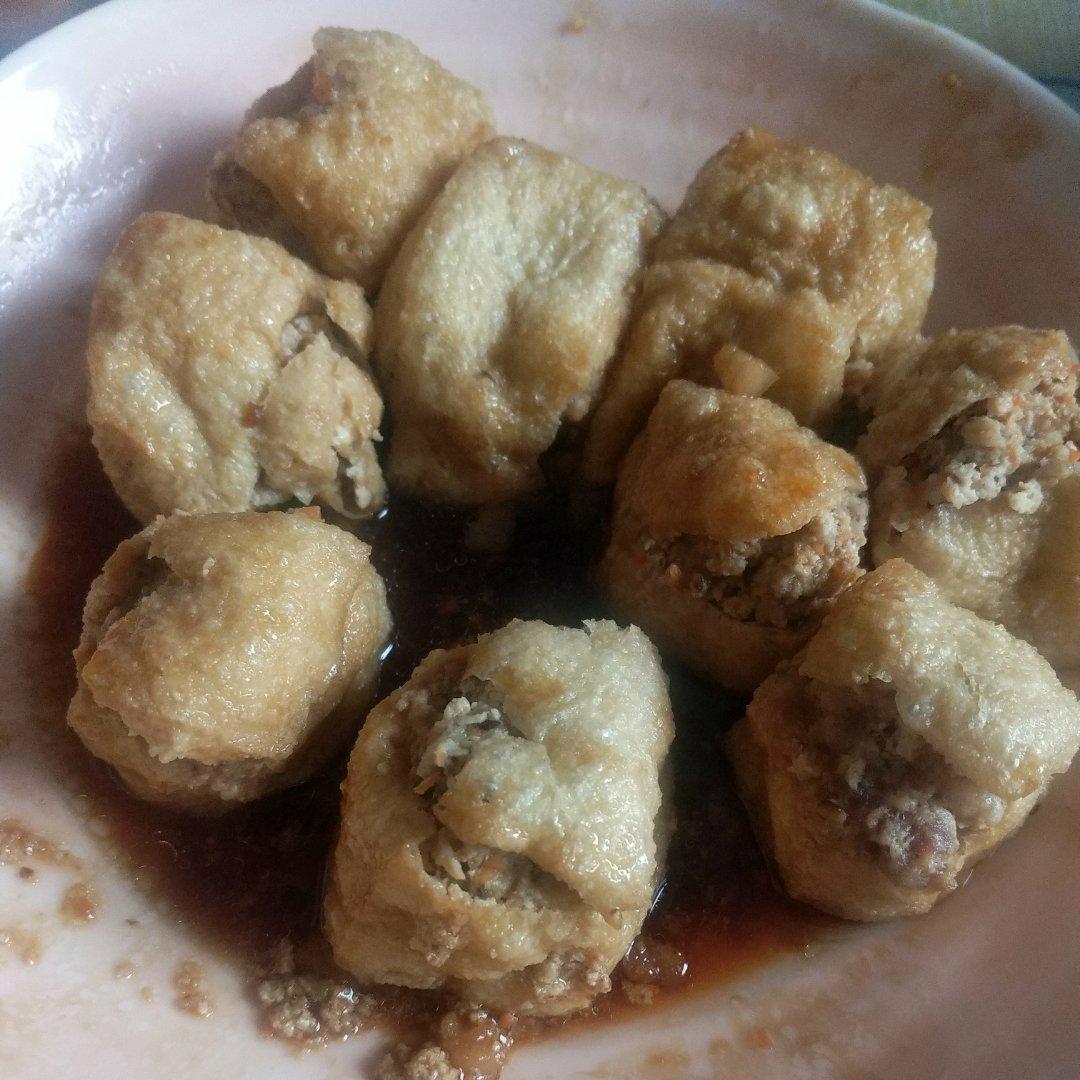 油豆泡塞肉