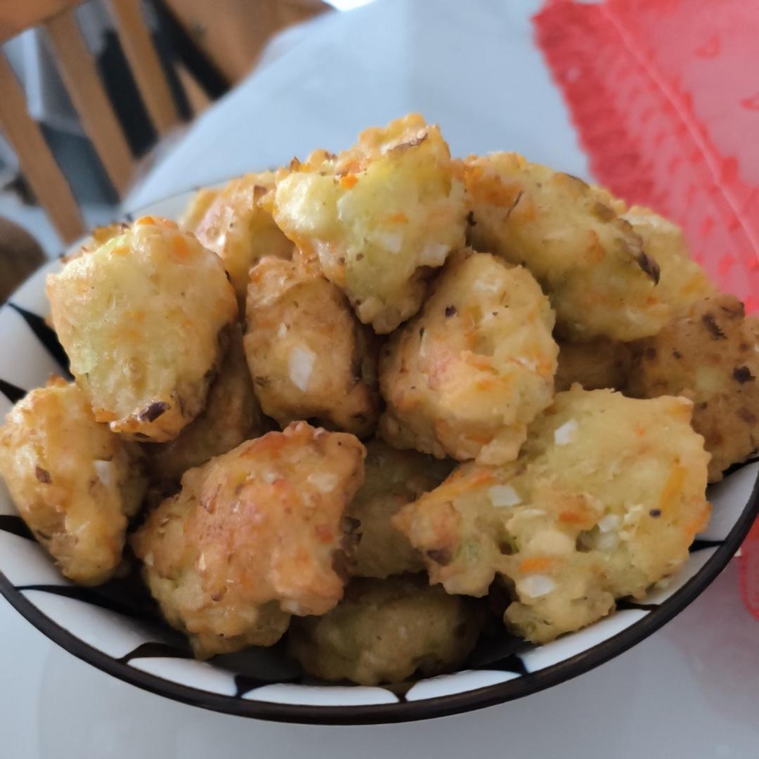 香酥豆腐丸子（外酥里嫩）