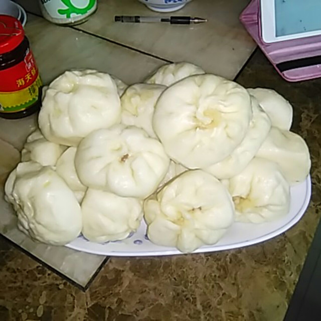 白萝卜丝馅包子