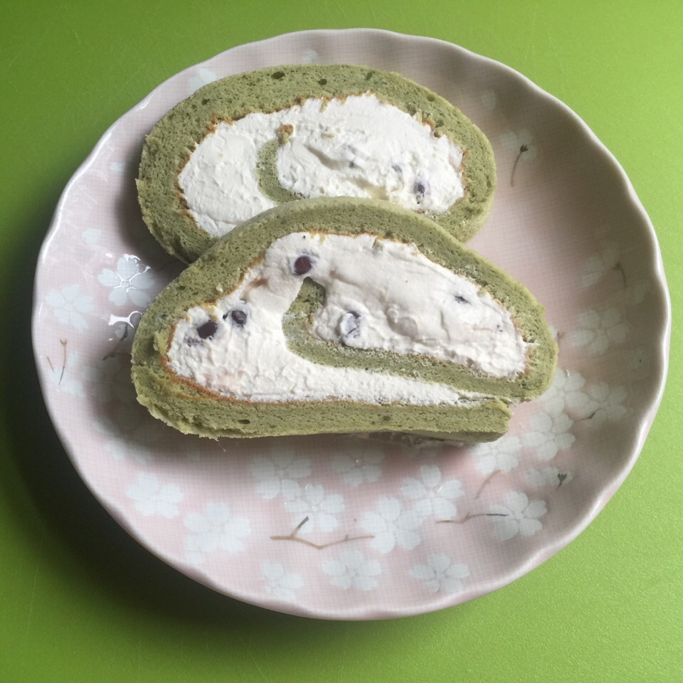 【曼达小馆】居酒屋系列：抹茶蜜豆卷与抹茶鸡尾酒