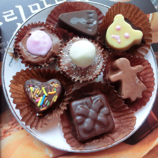 bueno做的手工巧克力