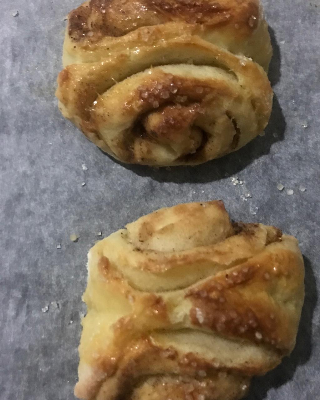 免揉肉桂卷包