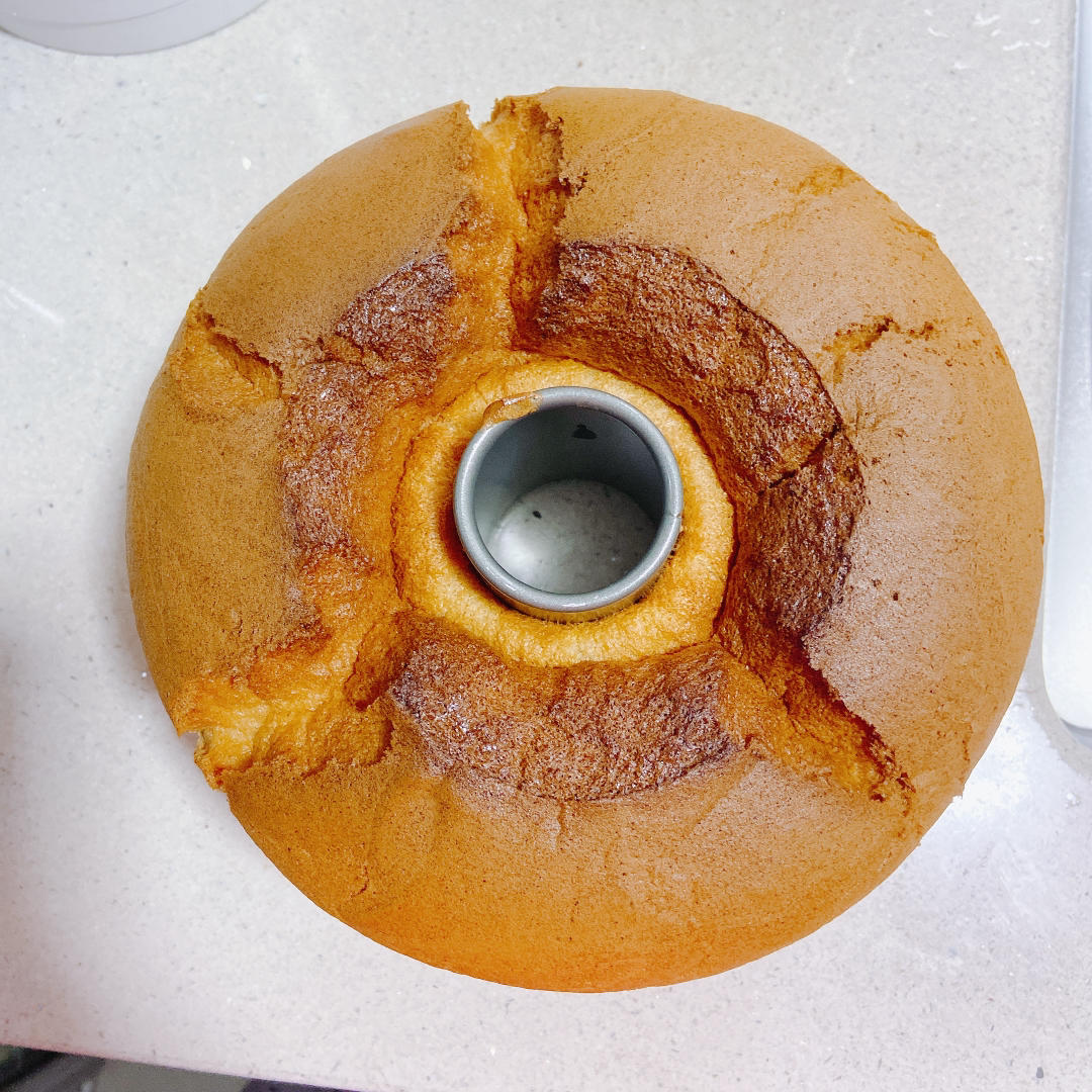 好吃到感动的咸焦糖戚风