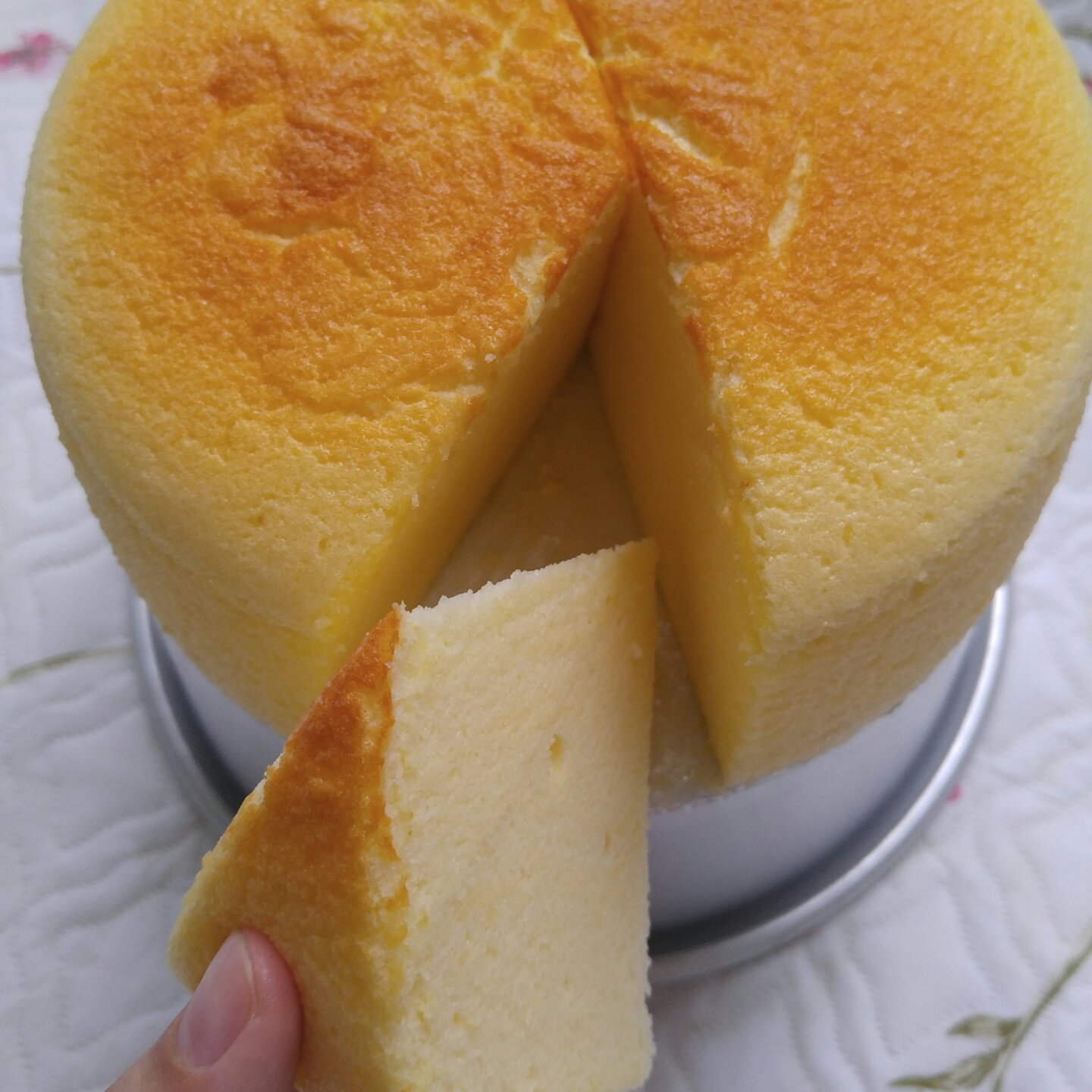 轻乳酪芝士蛋糕6寸#皮黑森林#
