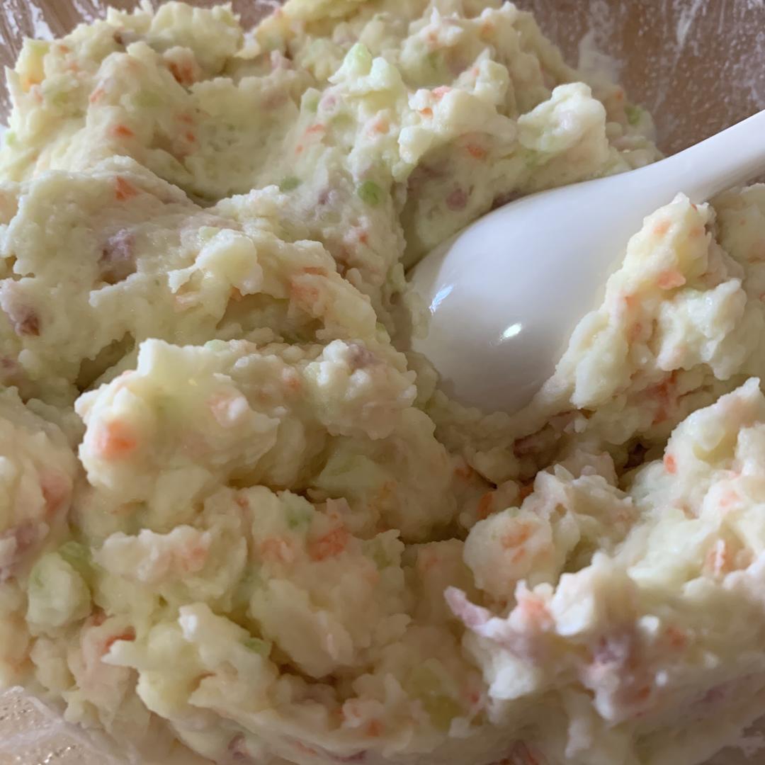 一次成功日式培根土豆泥沙拉