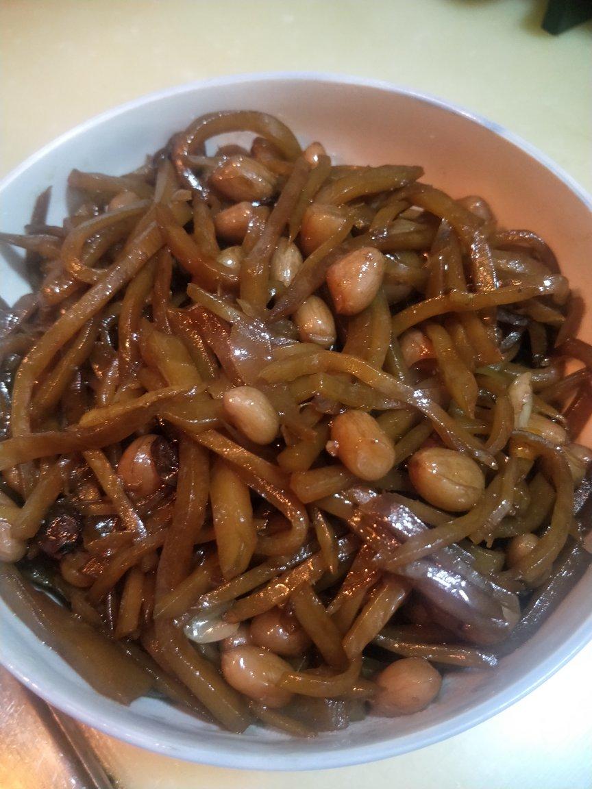 手机用户1088_l9qr做的黄豆炒咸菜(勾氏私房菜)