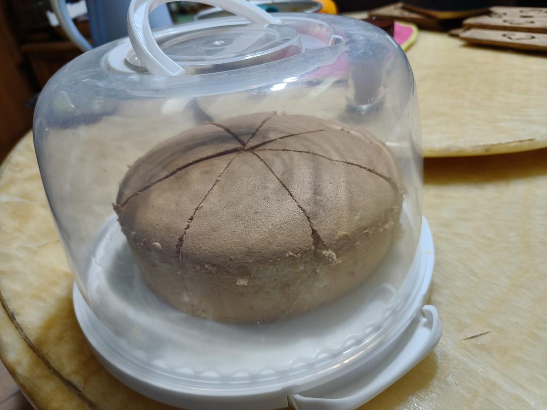 八寸戚风蛋糕（生日蛋糕坯）附六寸配单