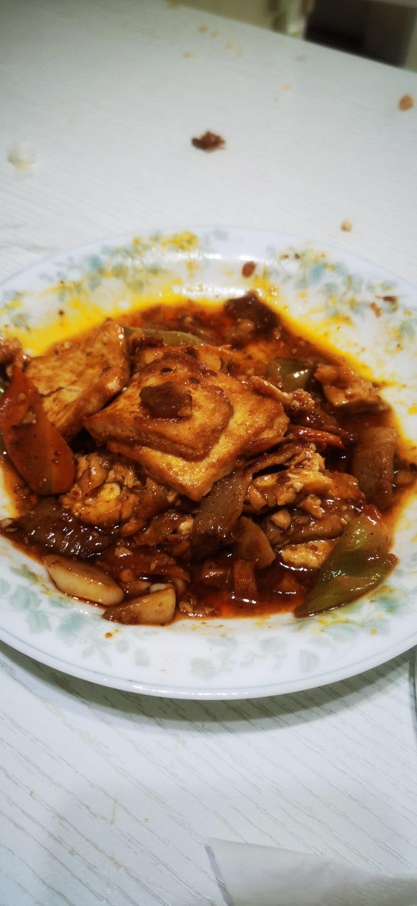 分分钟光盘，完爆路边摊的香煎孜然豆腐