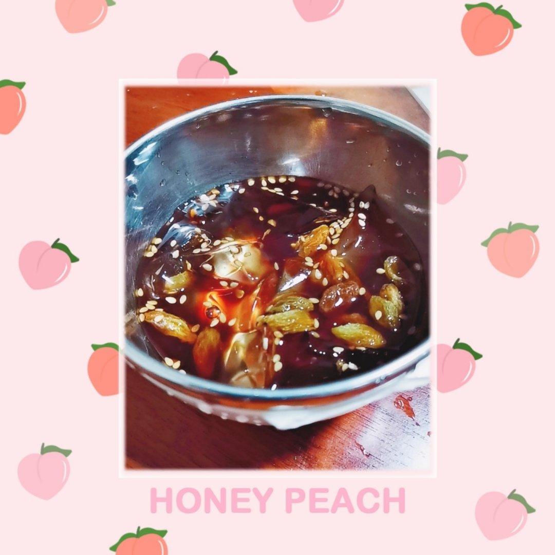 红糖桂花冰粉