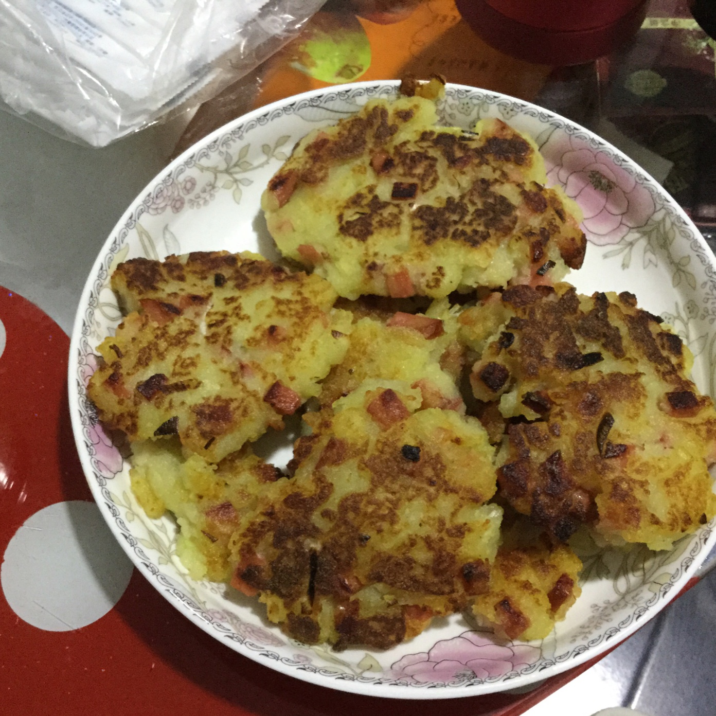 土豆火腿早餐饼