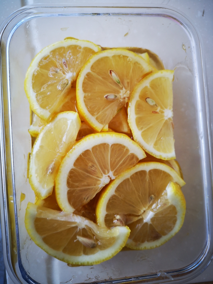 腌柠檬—爱上喝水的理由