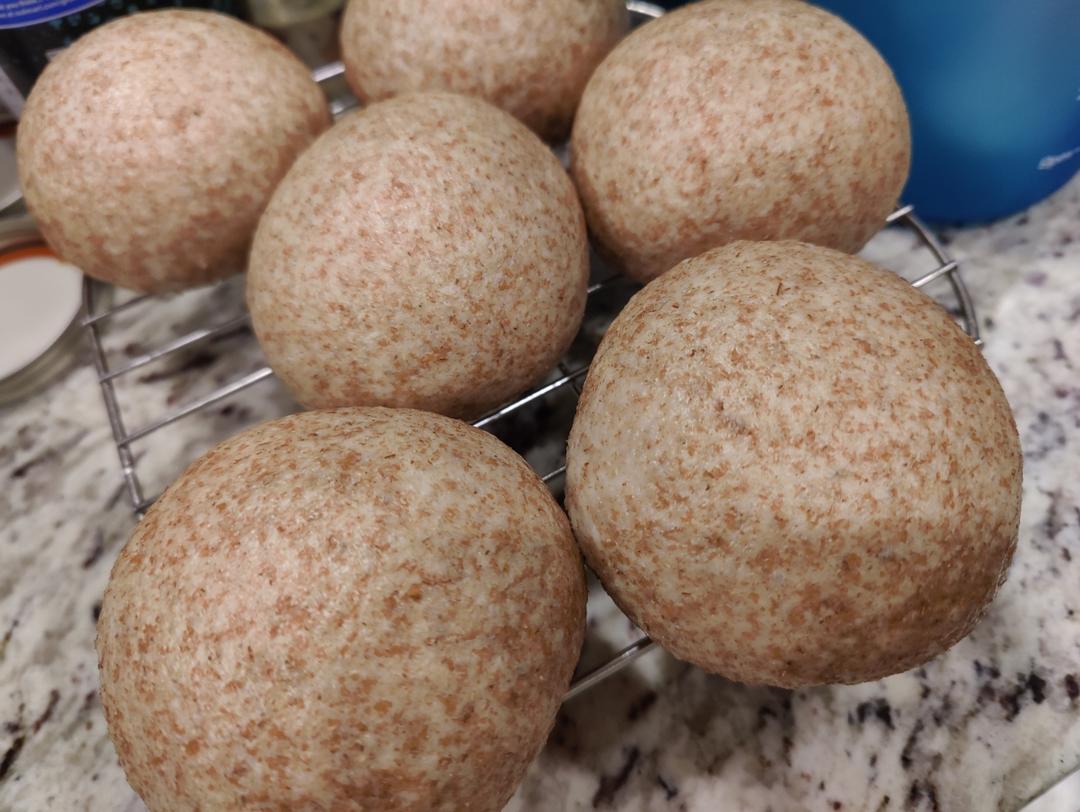 全麦馒头（减肥）（无糖无油）