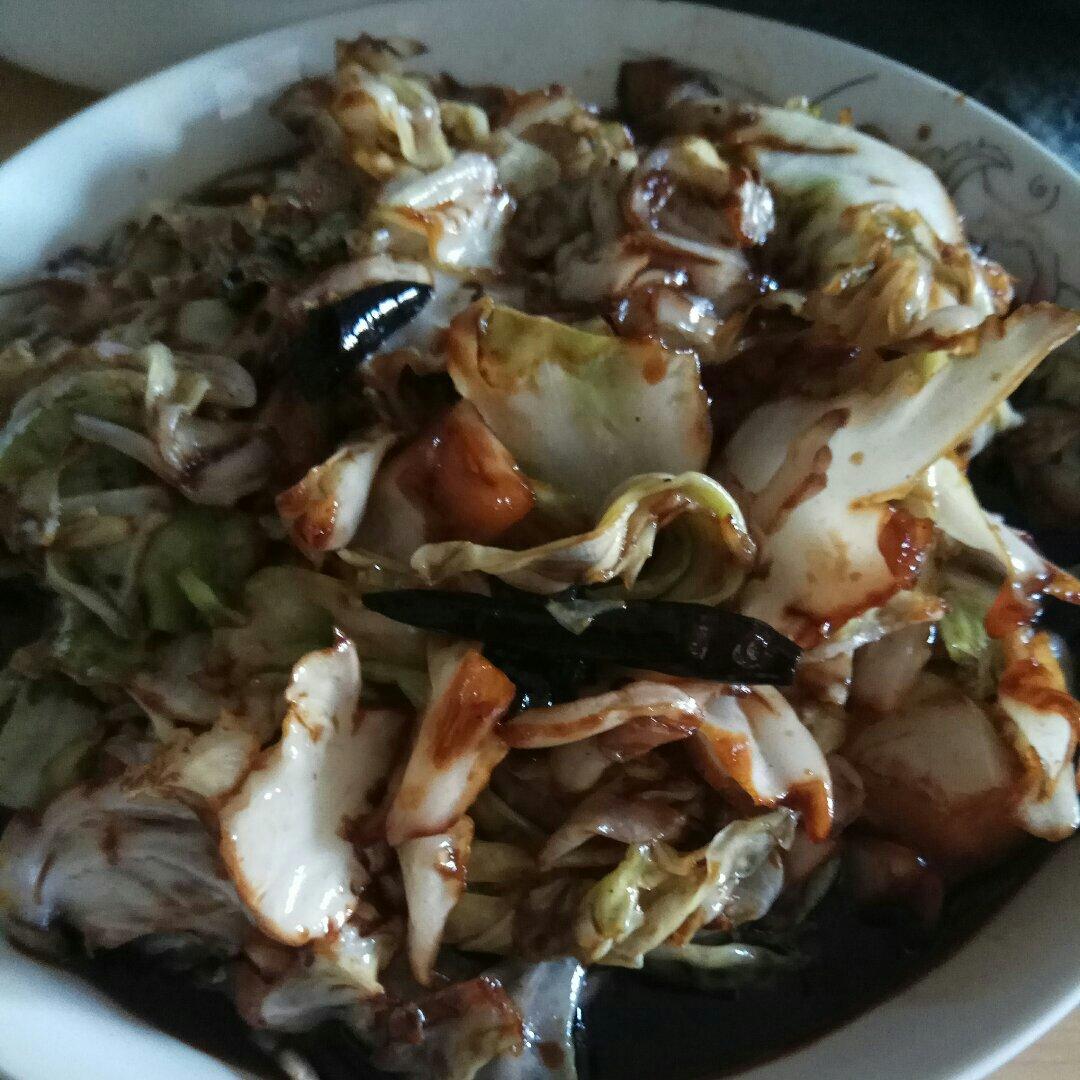 酱爆圆白菜