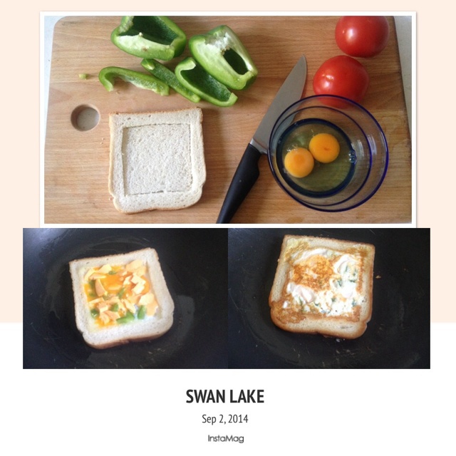 吐司煎蛋
