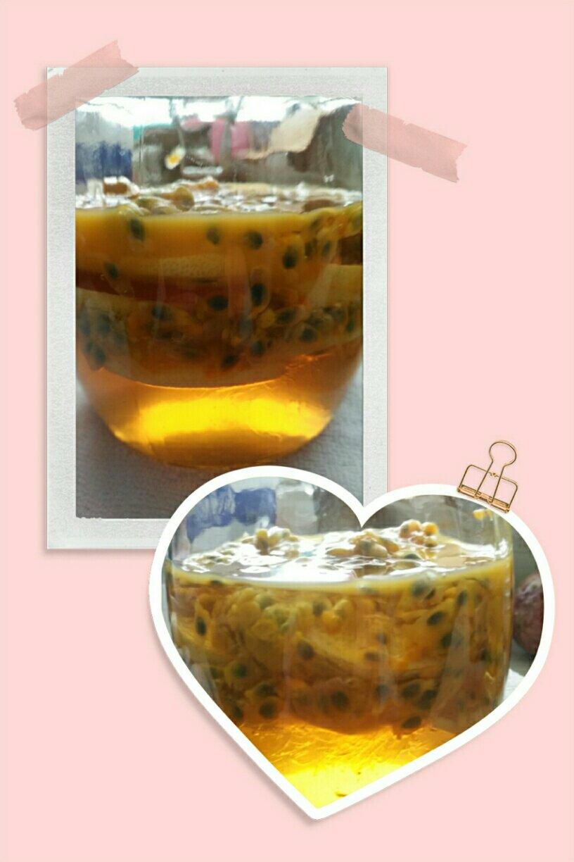 百香果柠檬蜂蜜——排毒养颜、美白瘦身