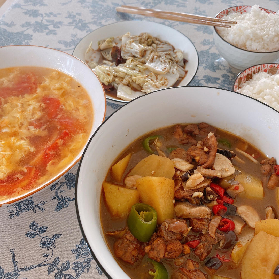 外卖第一名，简单在家做|黄焖鸡米饭