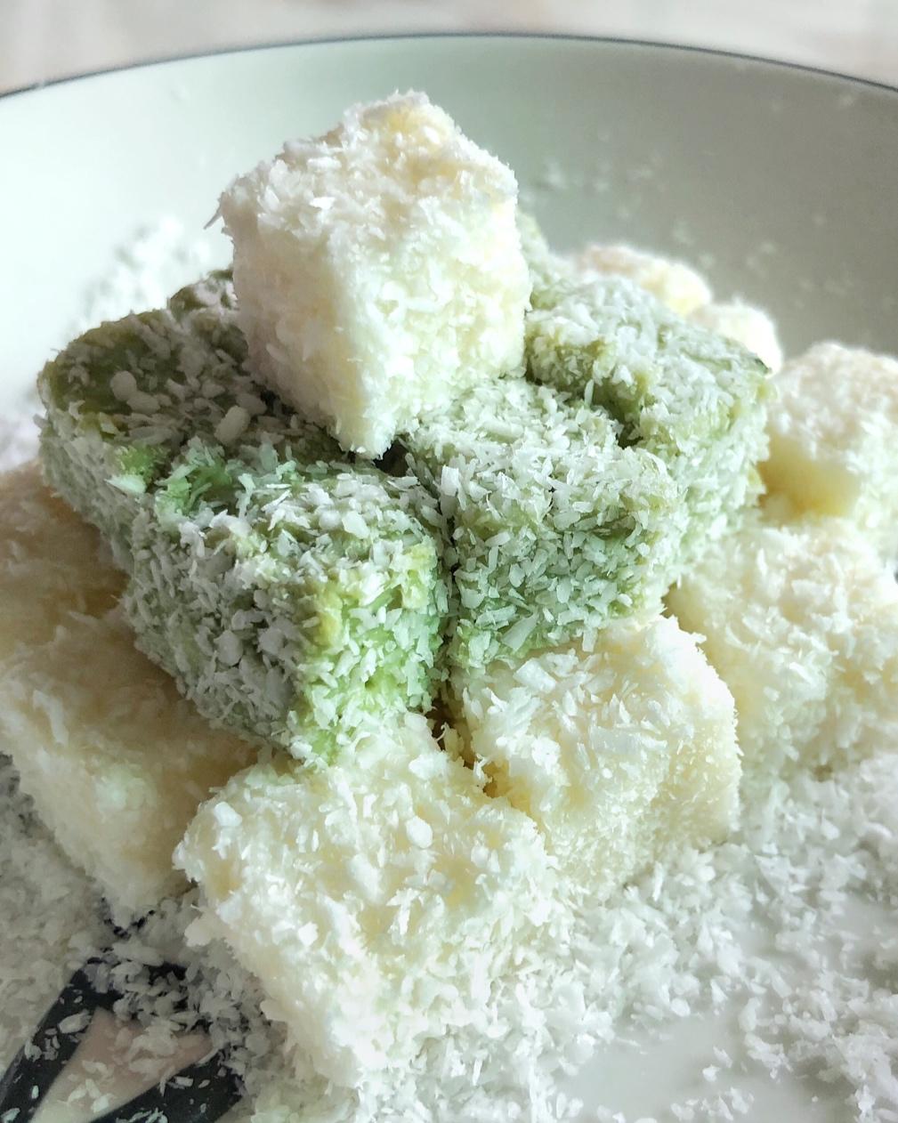 椰蓉牛奶小方
