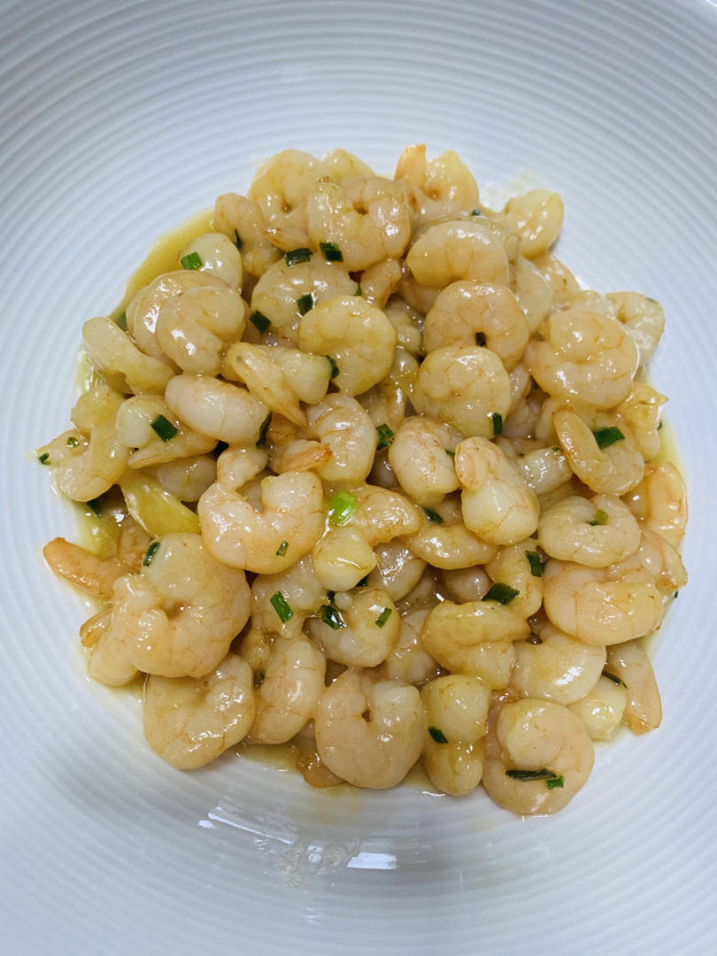 为吃而努力的小猪猪做的清炒虾仁