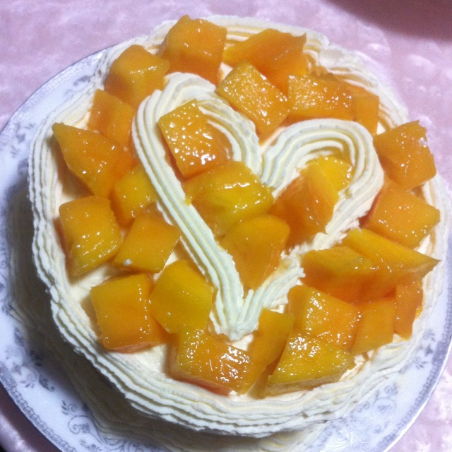 装饰奶油蛋糕