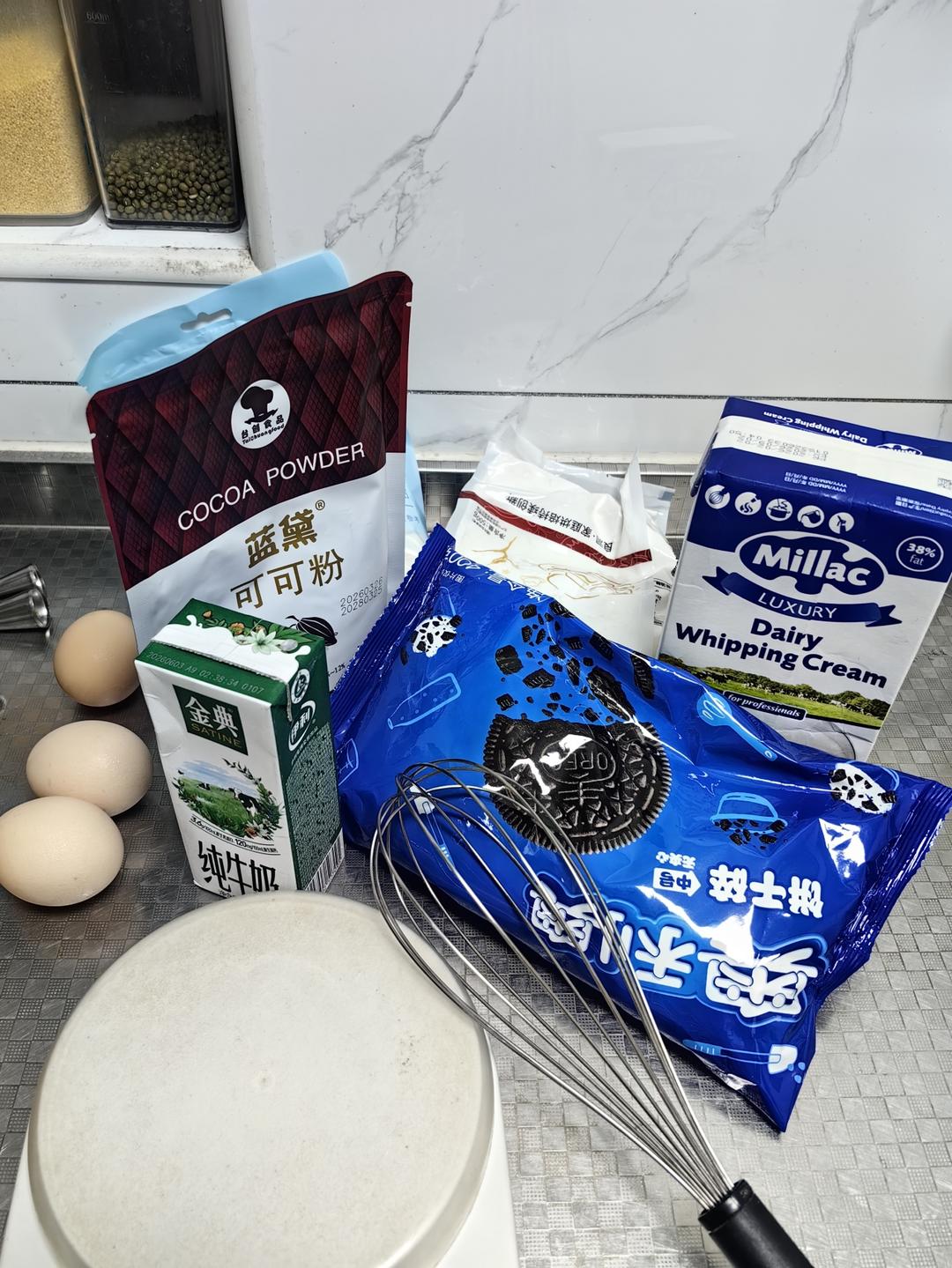 好吃到流泪的奥利奥咸奶油盒子蛋糕